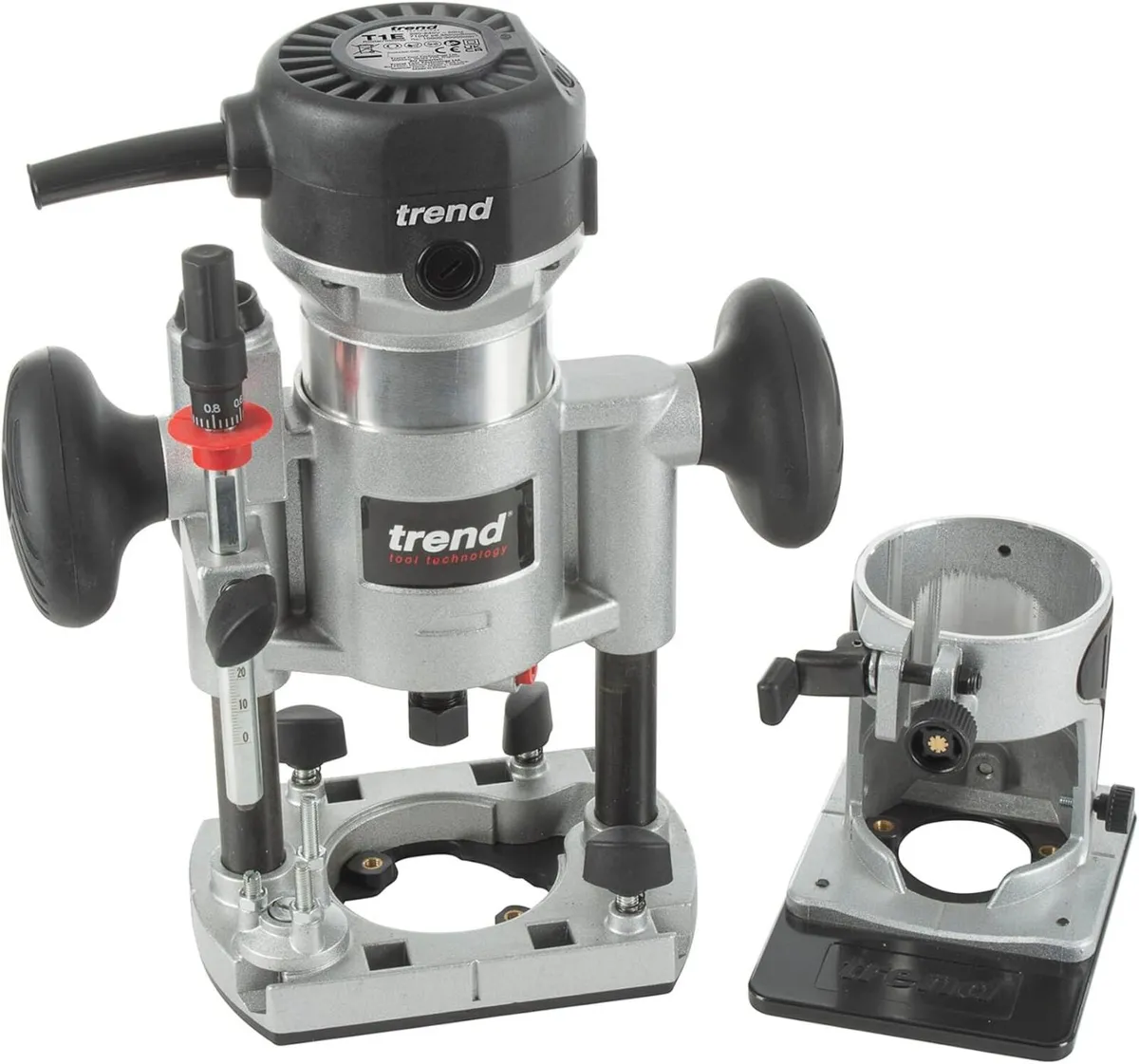 T1 Dual-Base Trim Plunge Router 1/4 Inch Collet - Image 3