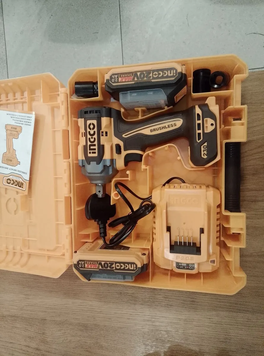 2 in 1 brushless impact driver/wrench 1/2 inch