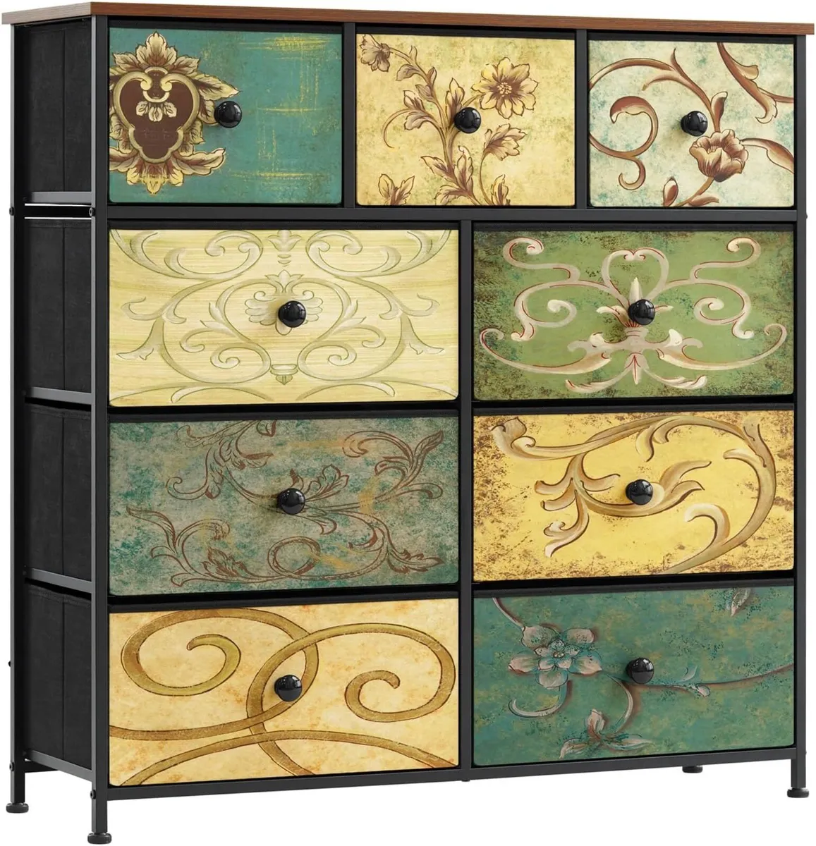 Chest of Drawers Bedroom Furniture with Fabric - Image 1