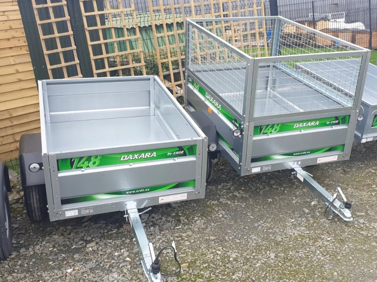 Handy wee galvanised tipper body trailer - Image 3