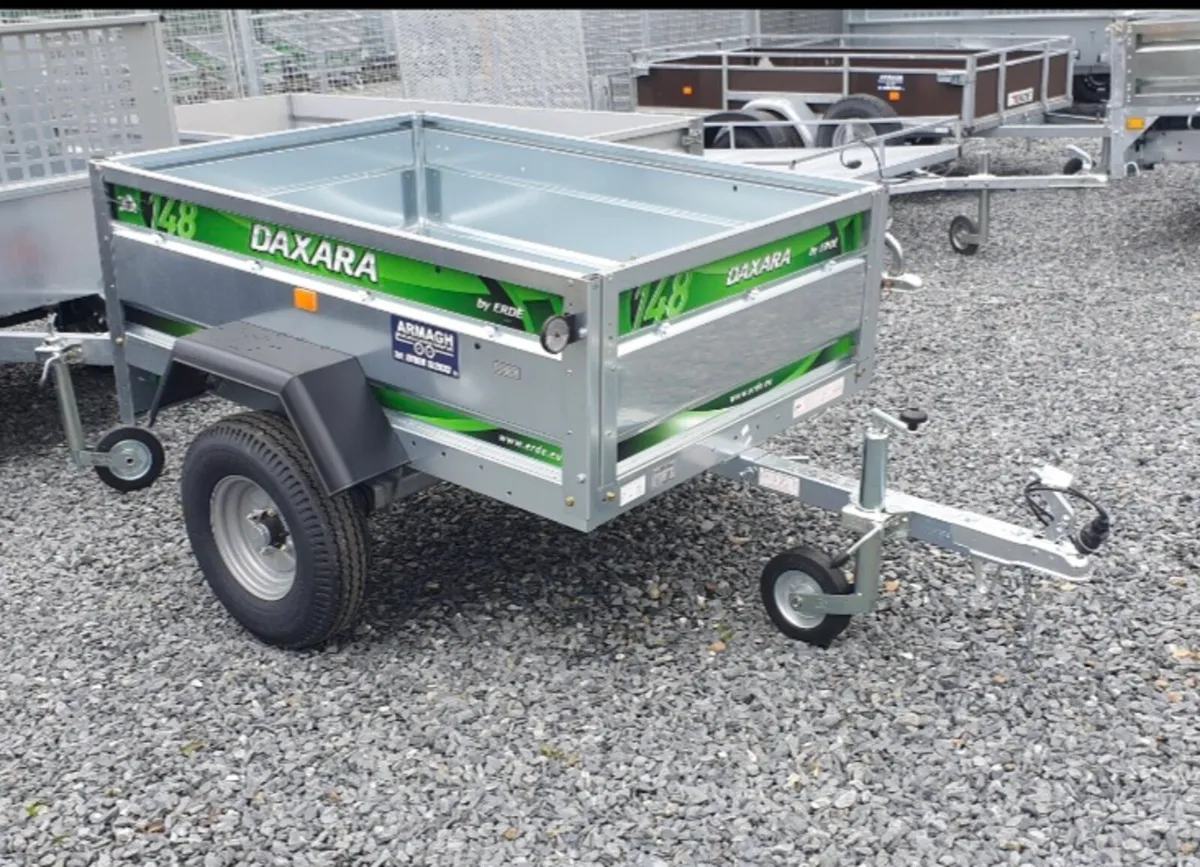 Handy wee galvanised tipper body trailer - Image 4
