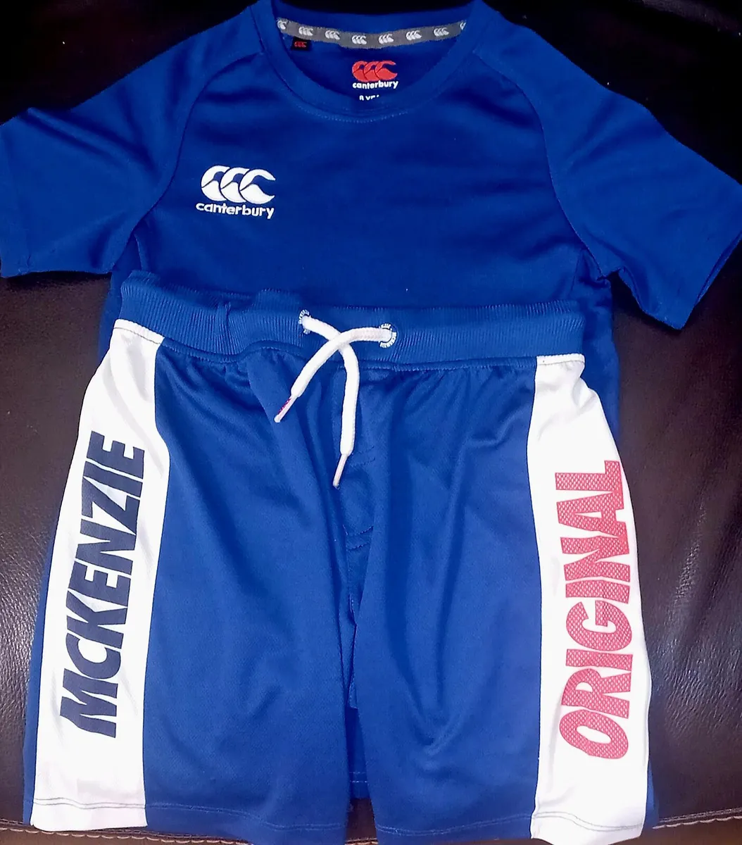 Canterbury T-shirt and Shorts 8-10 - Image 1