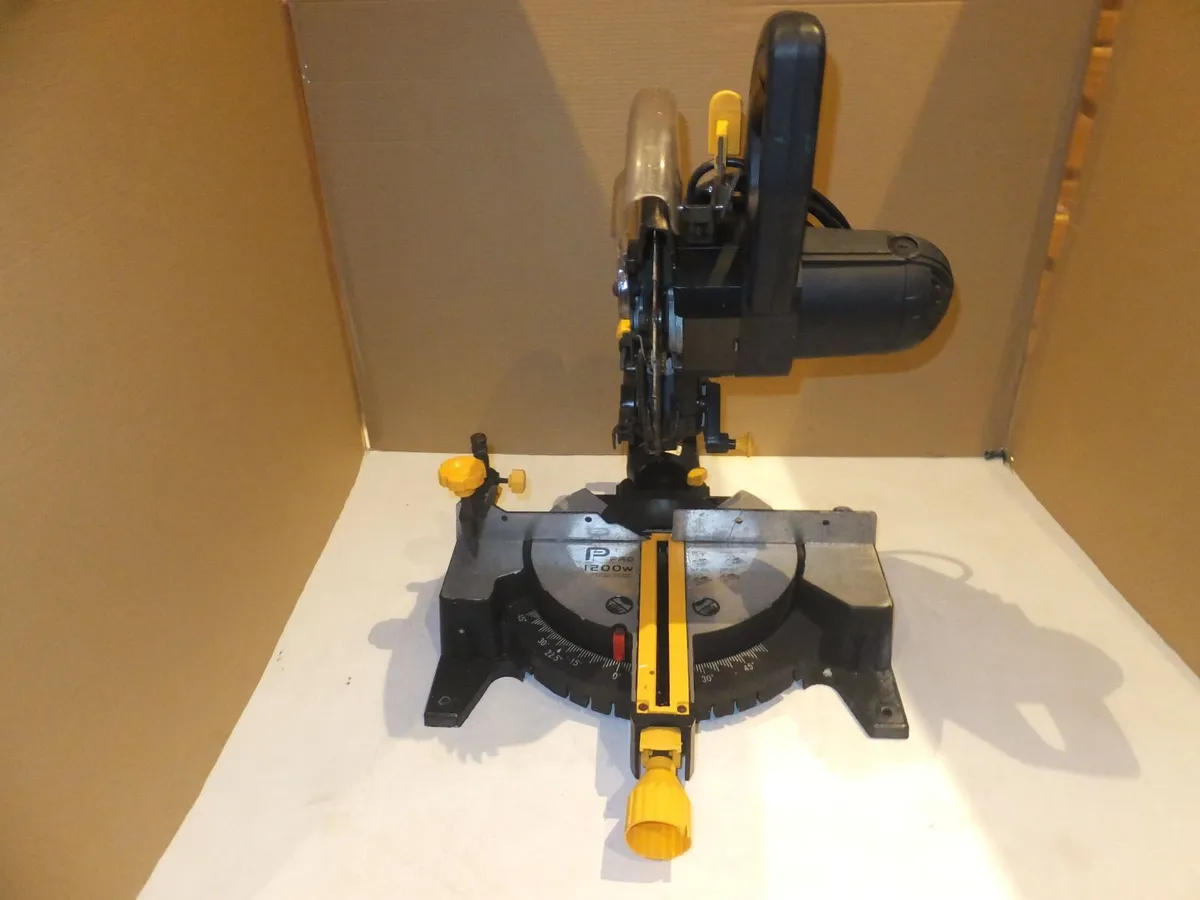 Pro 1200w slide Compound mitre saw - Image 2
