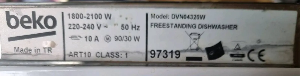 Beko dishwasher - Image 3
