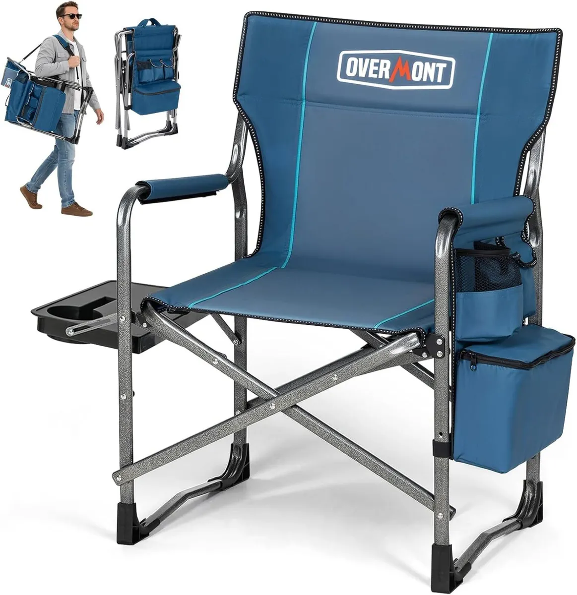 Oversize Camping Chairs for Adults - 180kg - Image 1