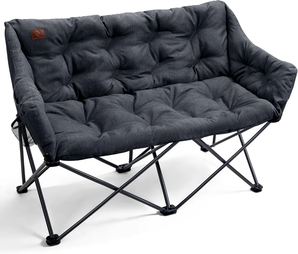 Camping Chair Double for Adults 6cm Padded 320kg - Image 1