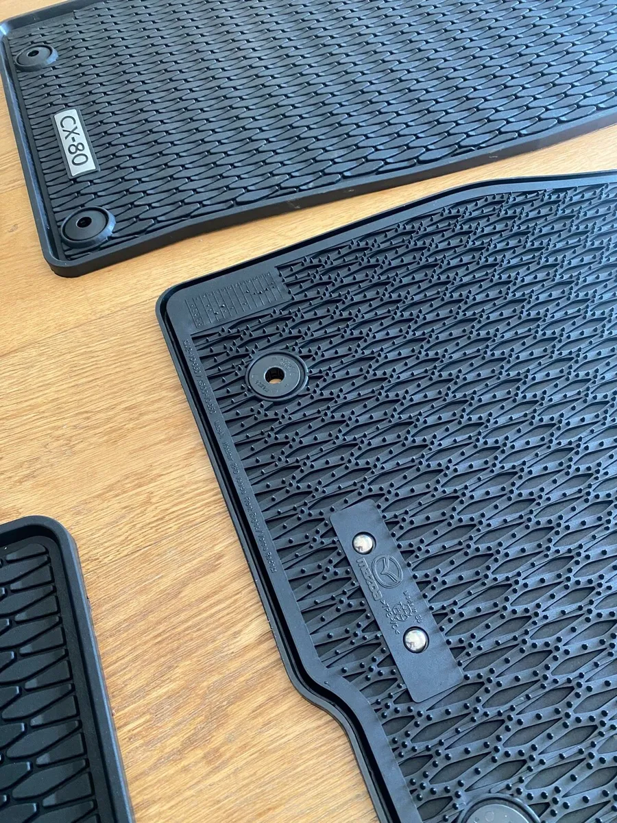 Mazda CX80 All Weather mats incl boot mat and box - Image 3