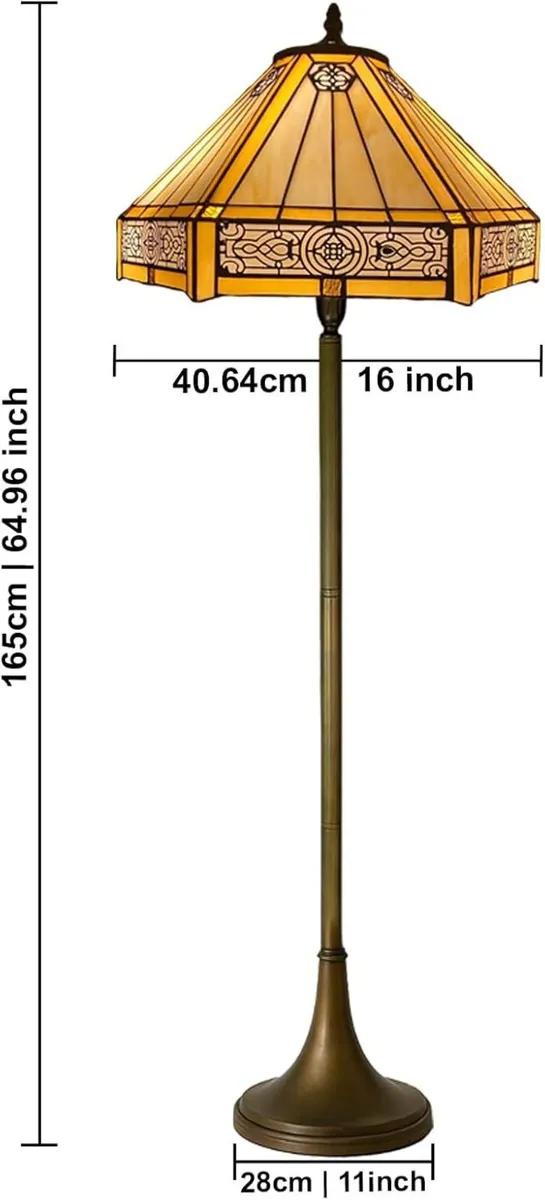Tiffany Floor Lamps Stunning Quality Handcrafted - Image 2