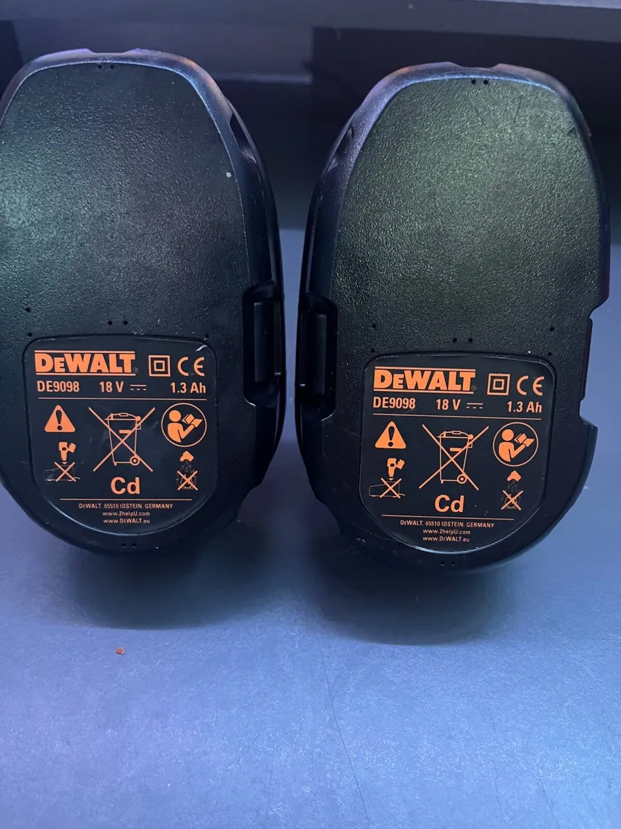 De Walt DE9098 batteries - Image 2