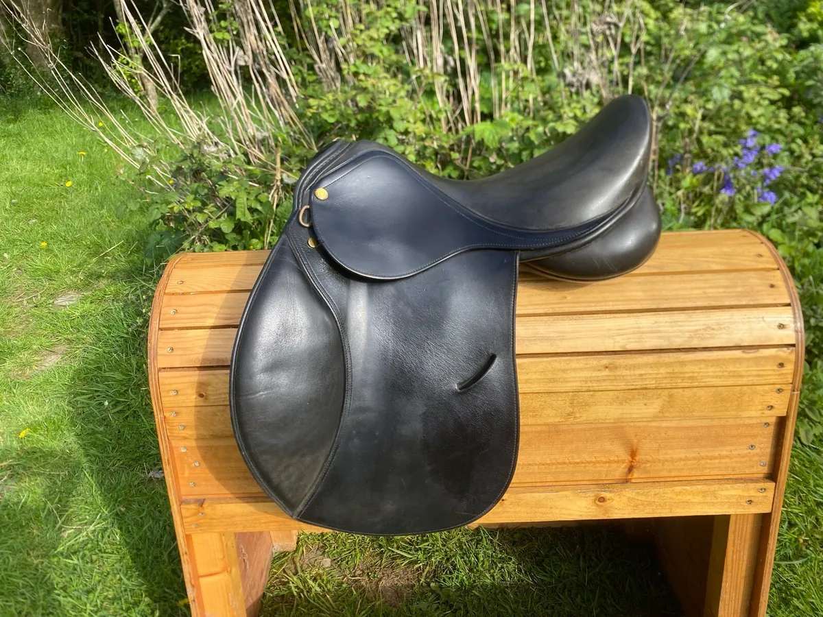 16” premier pony Leather saddle - Image 1