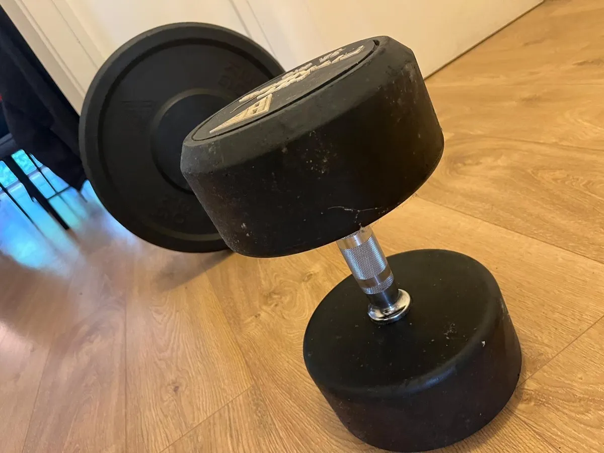 32.5kg Dumbells - Image 4