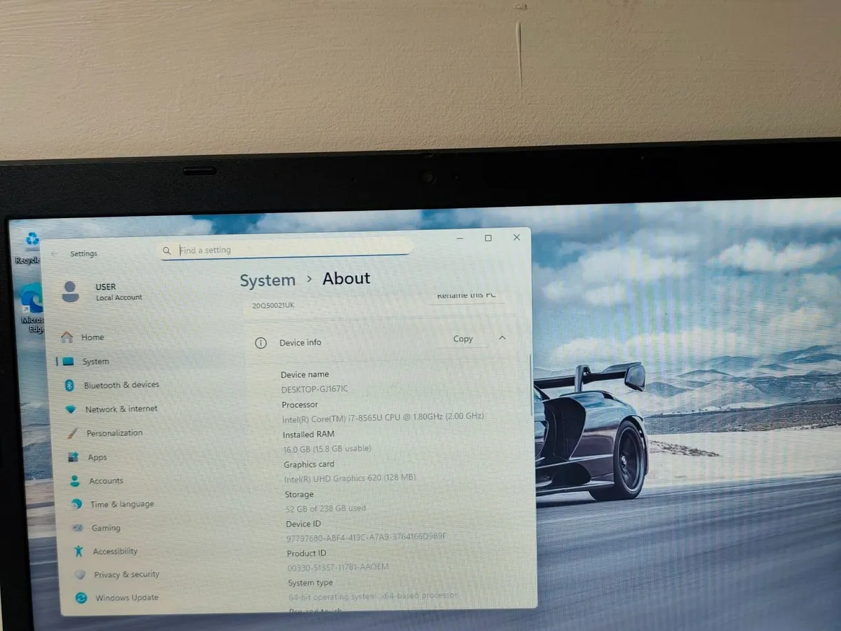 Lenovo ThinkPad L490 – Intel i7 8th Gen | 16GB RAM - Image 3
