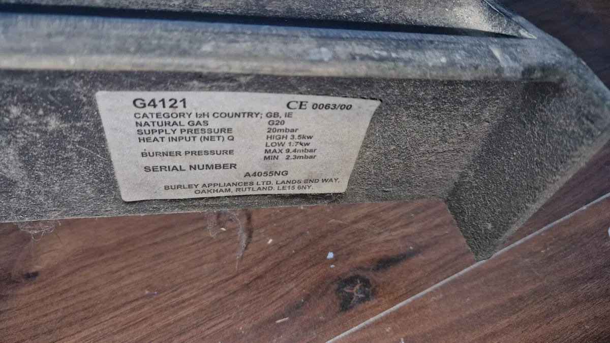 Gas Burley Ambience Stove G4121 - Image 4