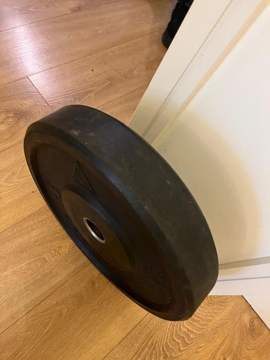 HIT FITNESS 20kg Bumper weight plates - Image 4