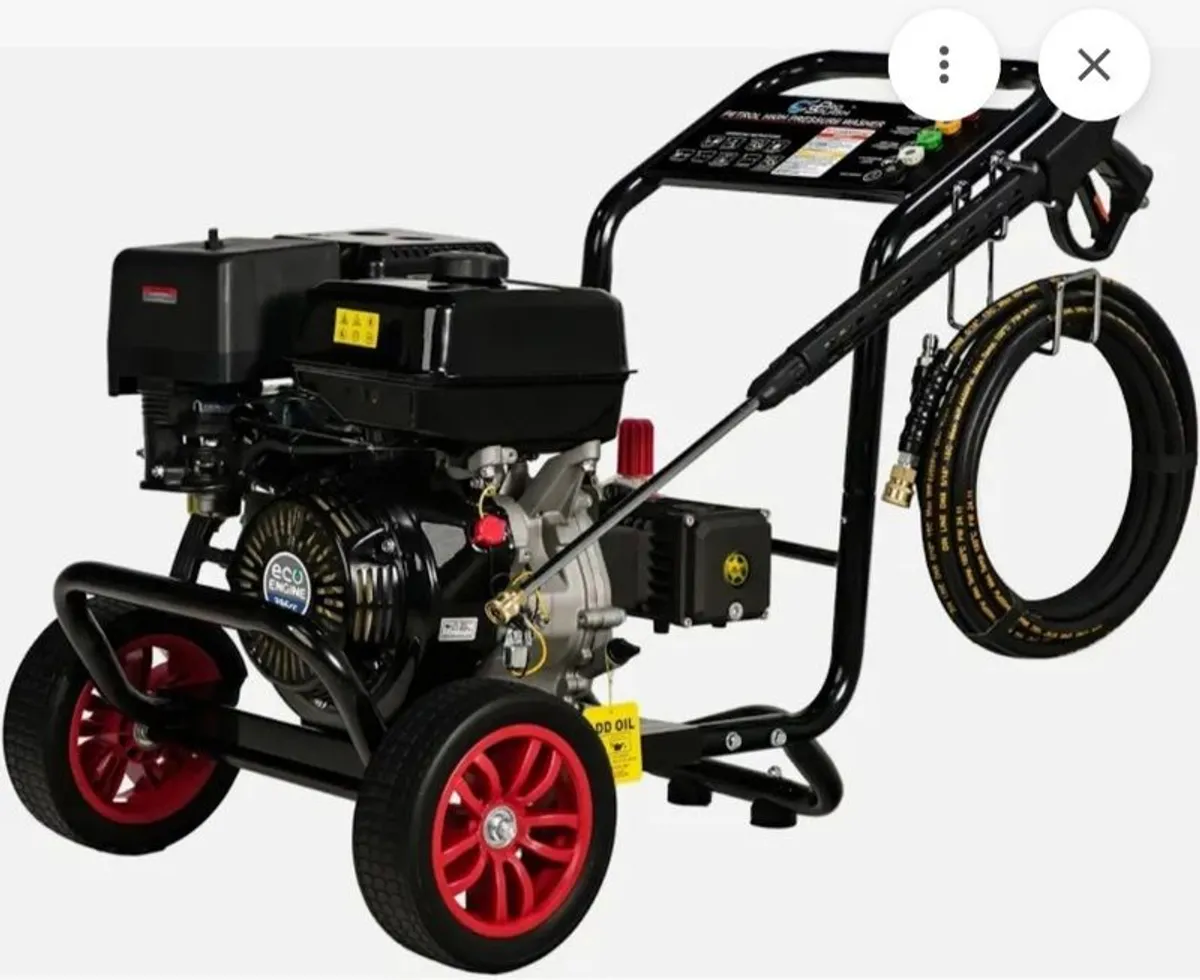 Pro splash, 15HP ,3600 PSI , 396 cc petrol pressure washer - Image 1