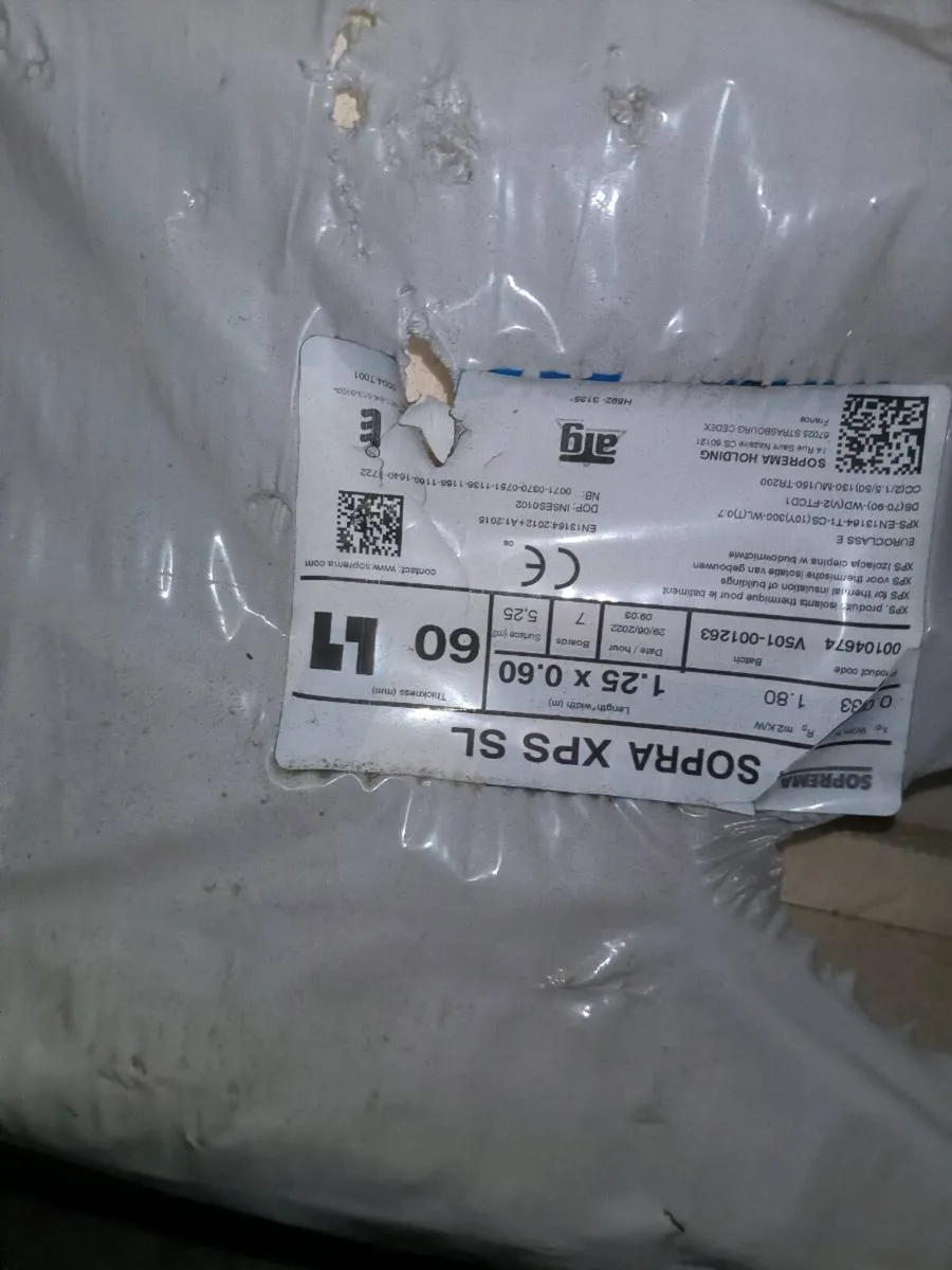 Sopra exps insulation 2 pallets 60 mm and 100 mm - Image 4