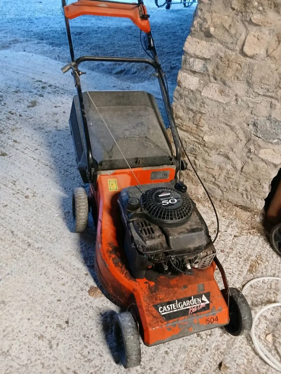 Castle garden lawnmower - Image 2