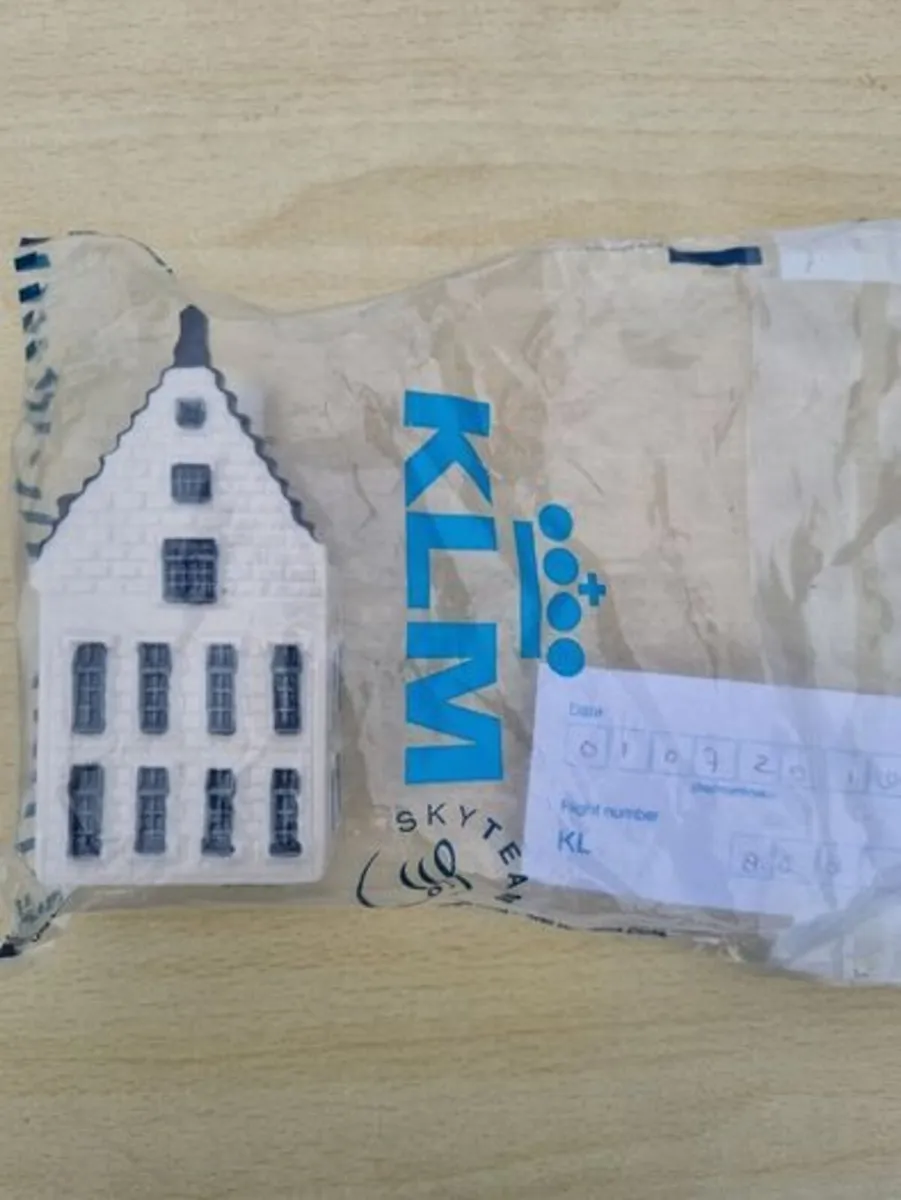 KLM Delft Blue miniature house - Image 3