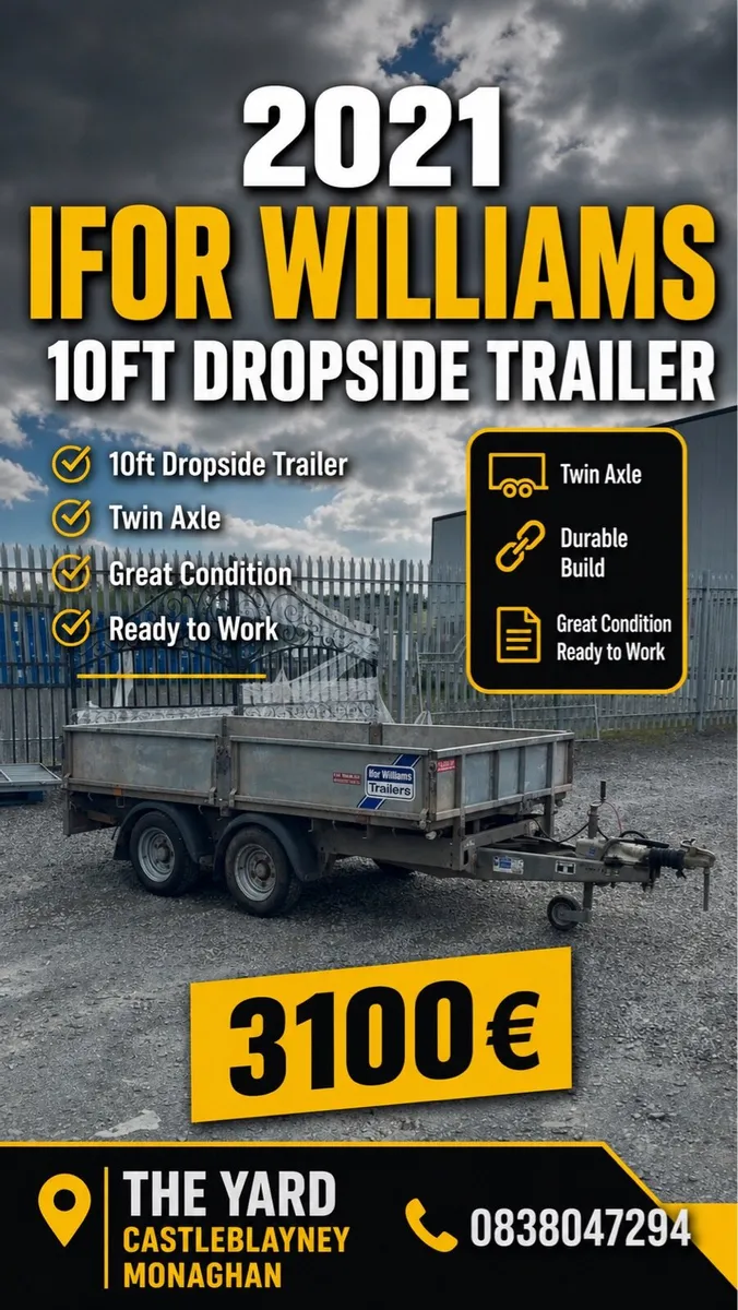Selection of Trailers Ifor Williams,Bateson - Image 1