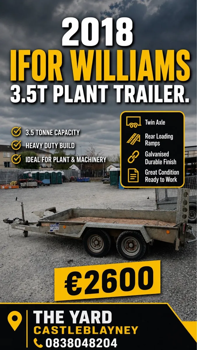 Selection of Trailers Ifor Williams,Bateson - Image 2