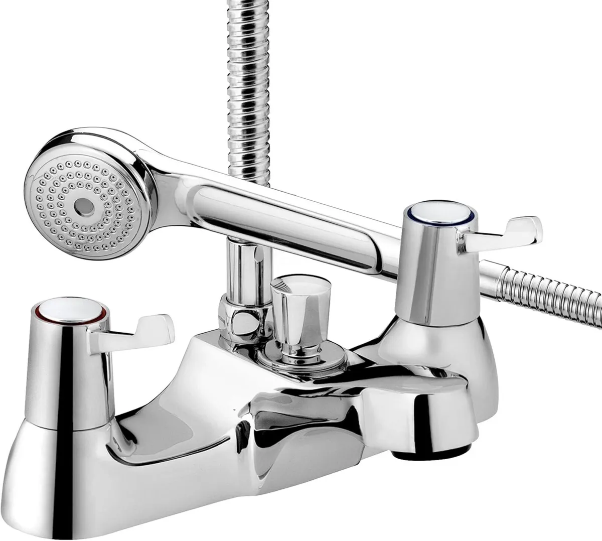 Lever Bath Shower Mixer with Ceramic Disc Valves - Image 1