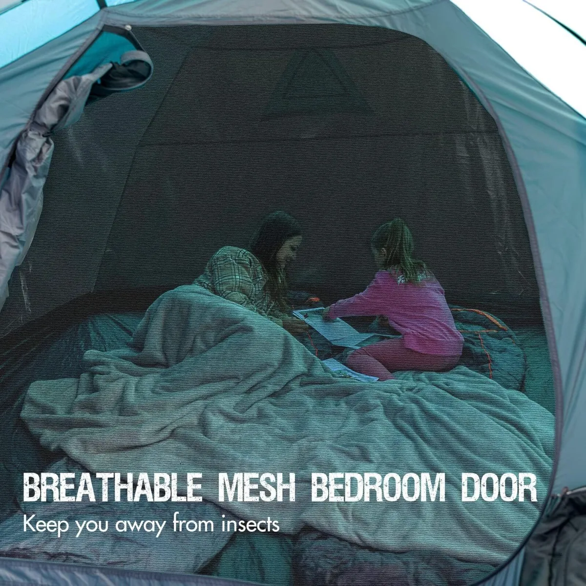 3-4 Man Tent with Porch Camping for 3 to 4 - Image 2