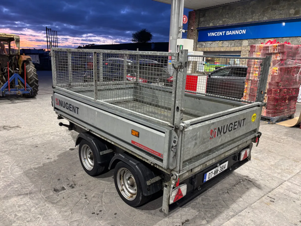 nugent 8ft tipping trailer - Image 4