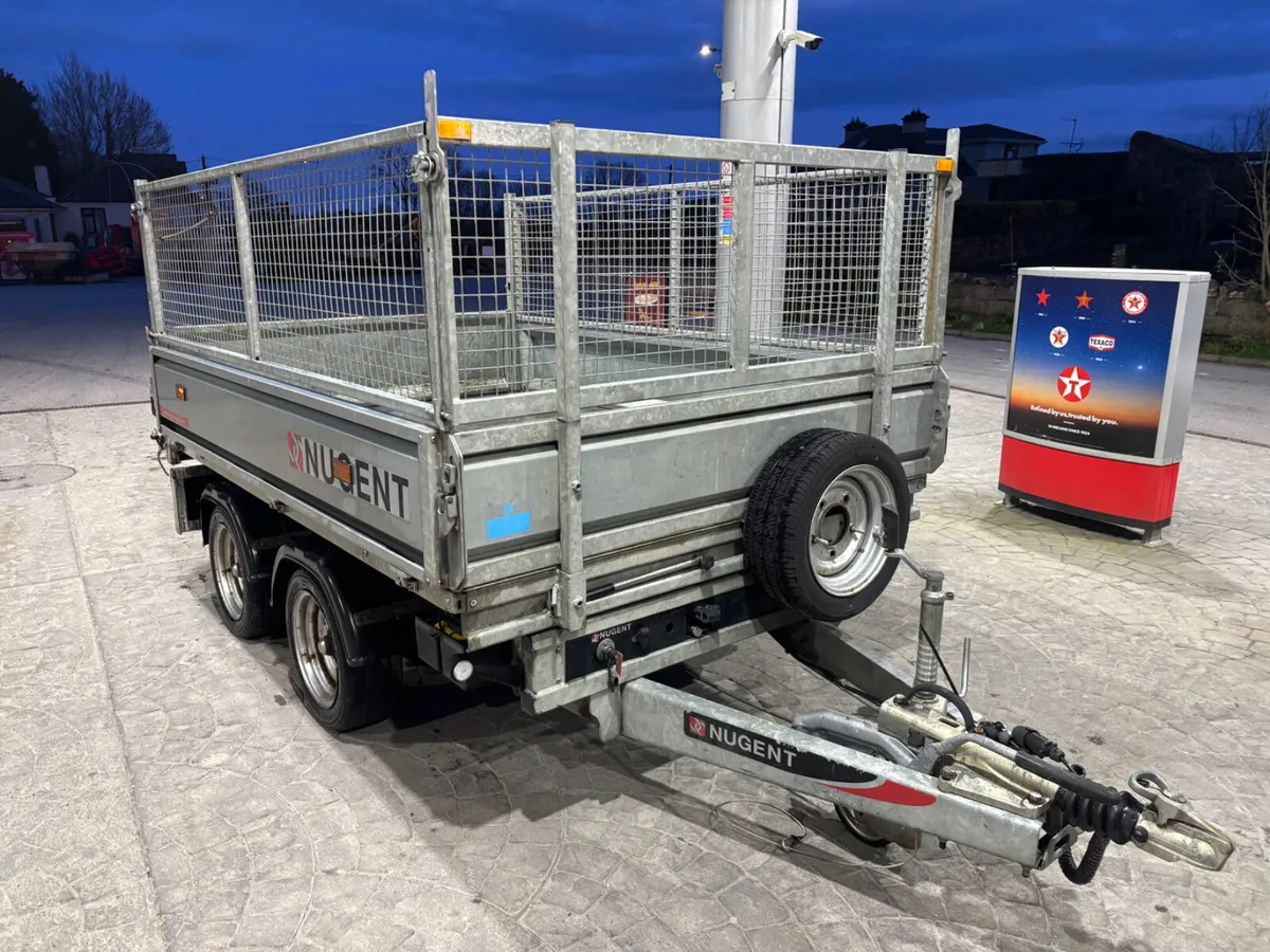 nugent 8ft tipping trailer - Image 2