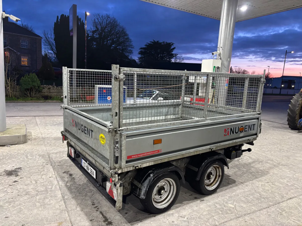 nugent 8ft tipping trailer - Image 3