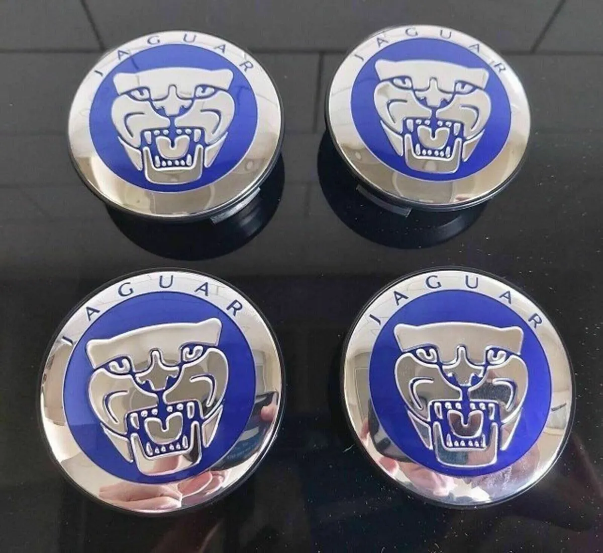 Blue Jaguar Caps - FREE POST - Image 1