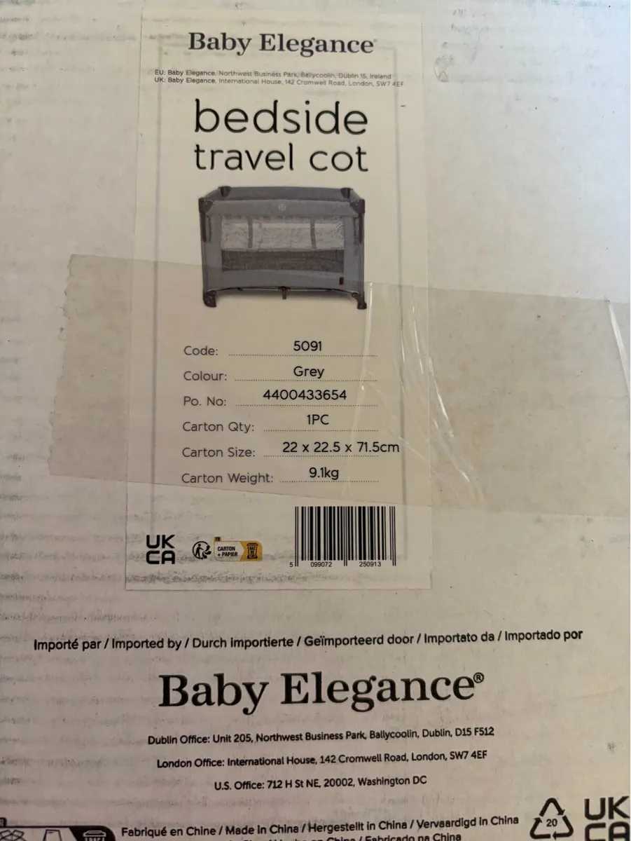 Baby elegance travel cot - Image 2