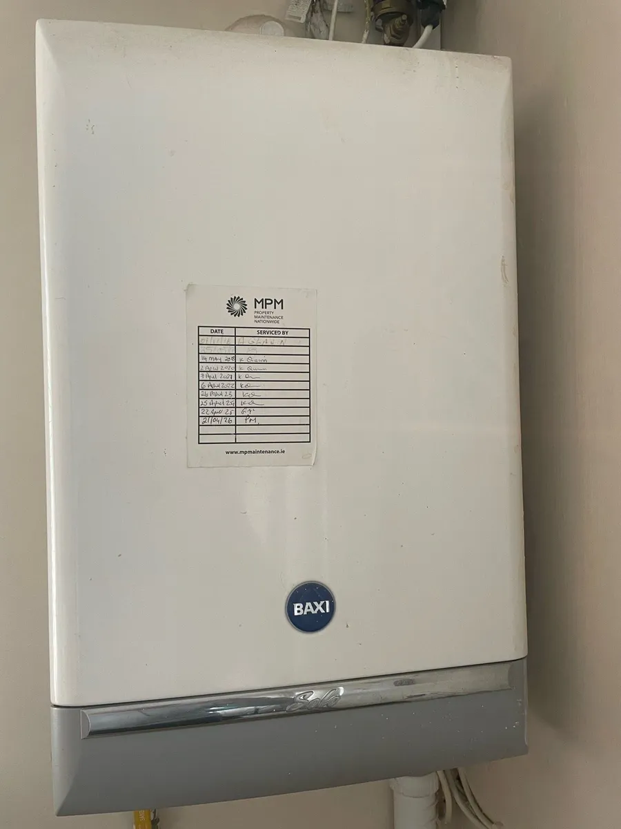 Condensing baxi gas boiler