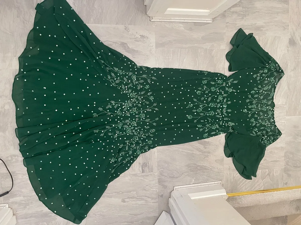Virgos Lounge Green blackless dress - Image 1