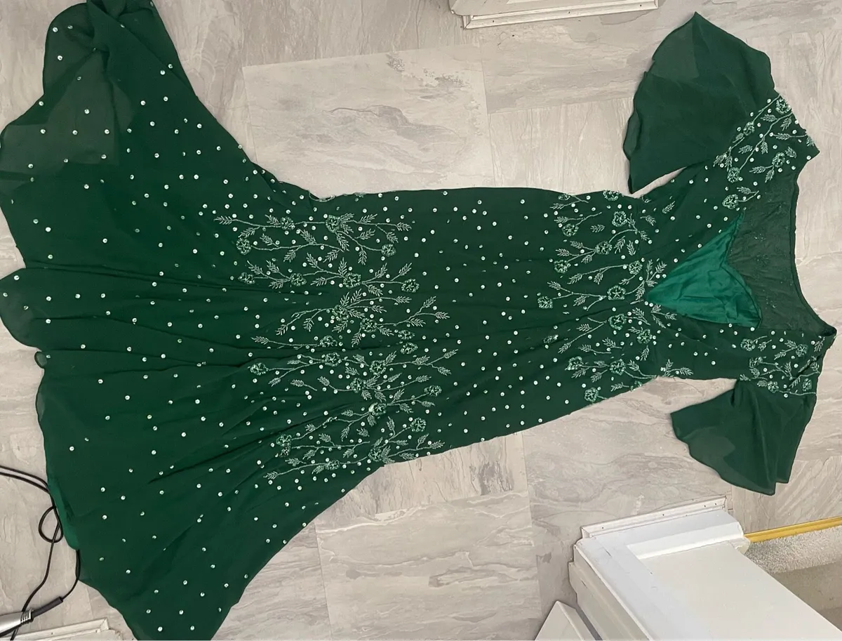 Virgos Lounge Green blackless dress - Image 2