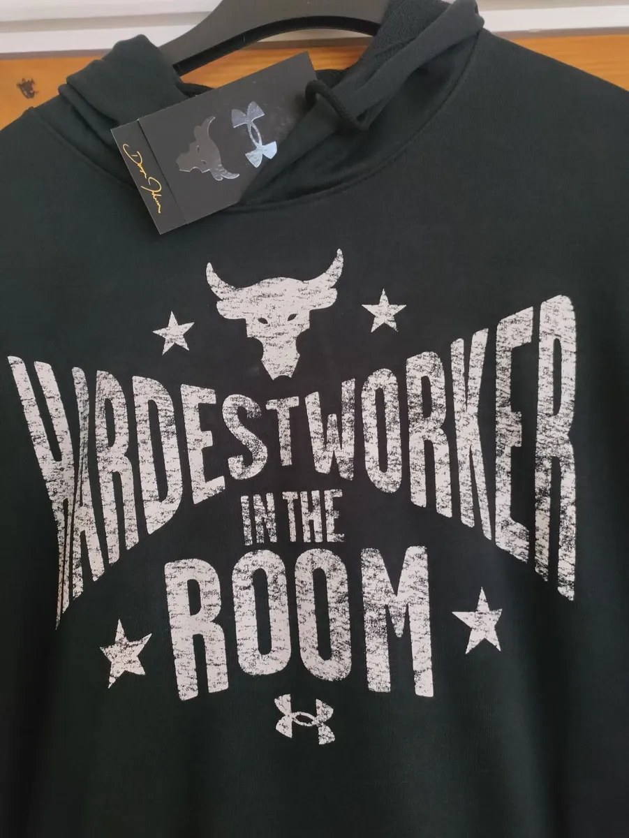 UA Project Rock hoodie L New - Image 1