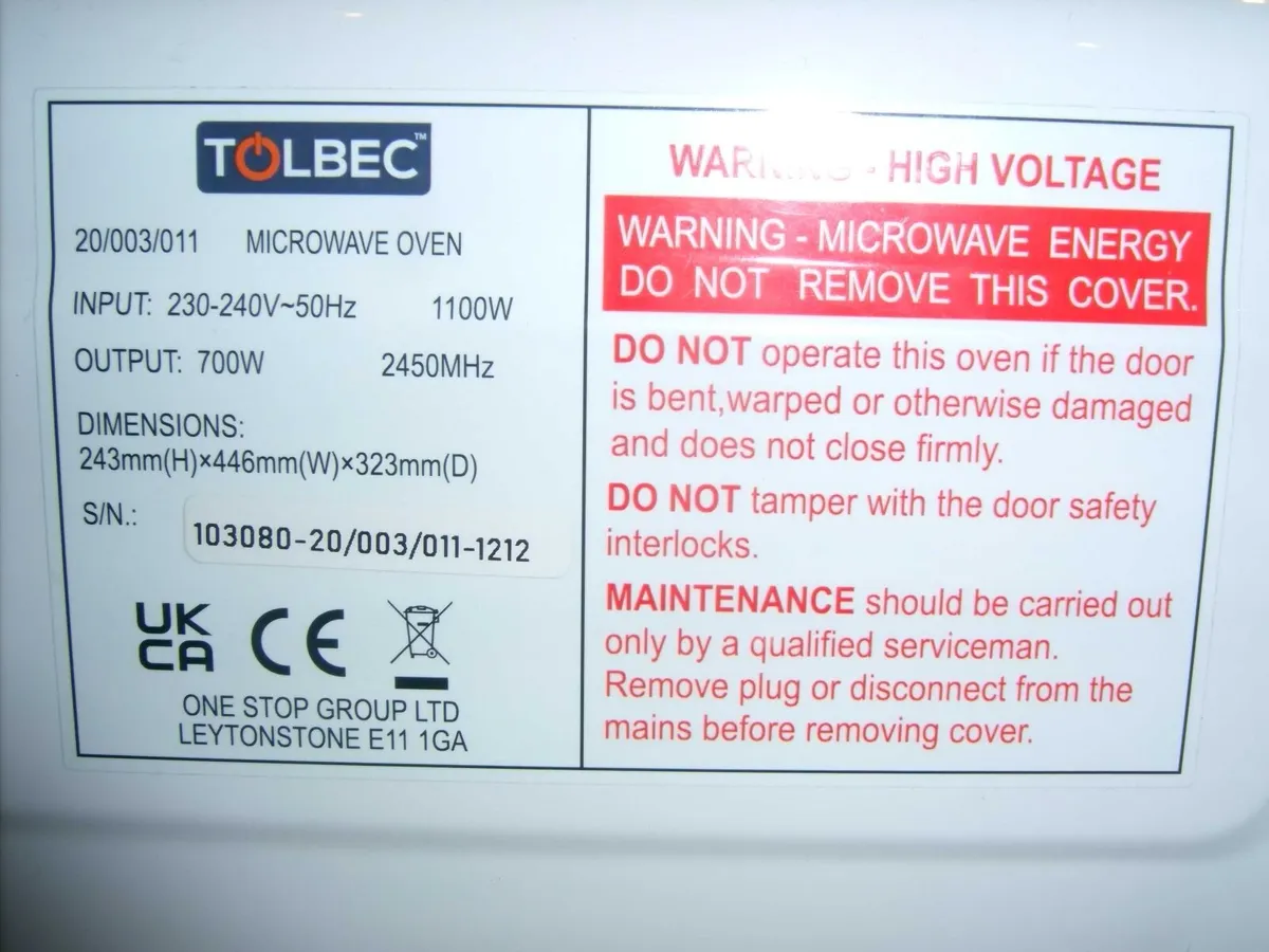Tolbec Microwave. - Image 3