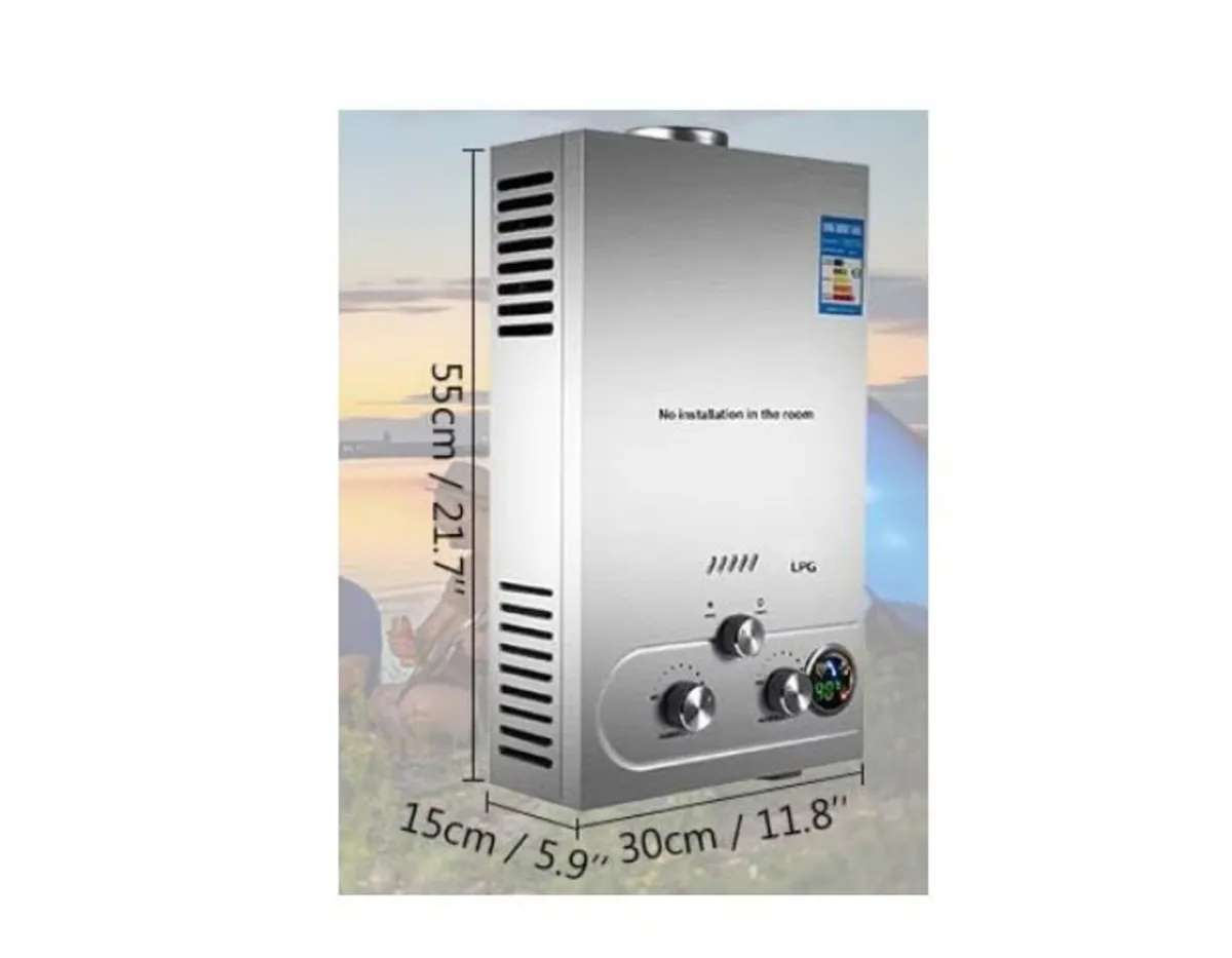 18L 36KW Gas Instantaneous Water Heater - Image 1