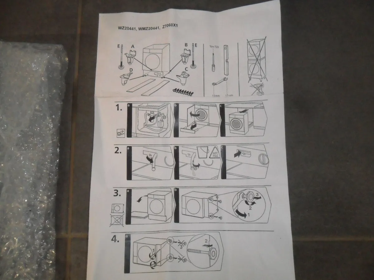 washing machines Height-adjustable feet - Image 2