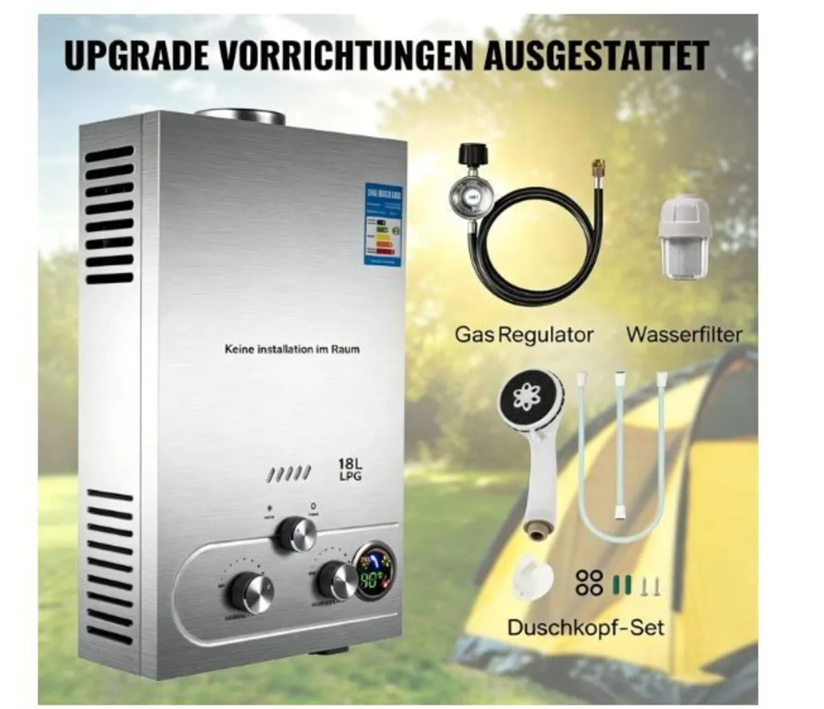 Propane Gas Instantaneous Water Heater - Image 2