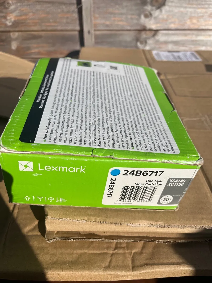 Lexmark XC4140/XC4150 Cyan Ink Toner - Image 2