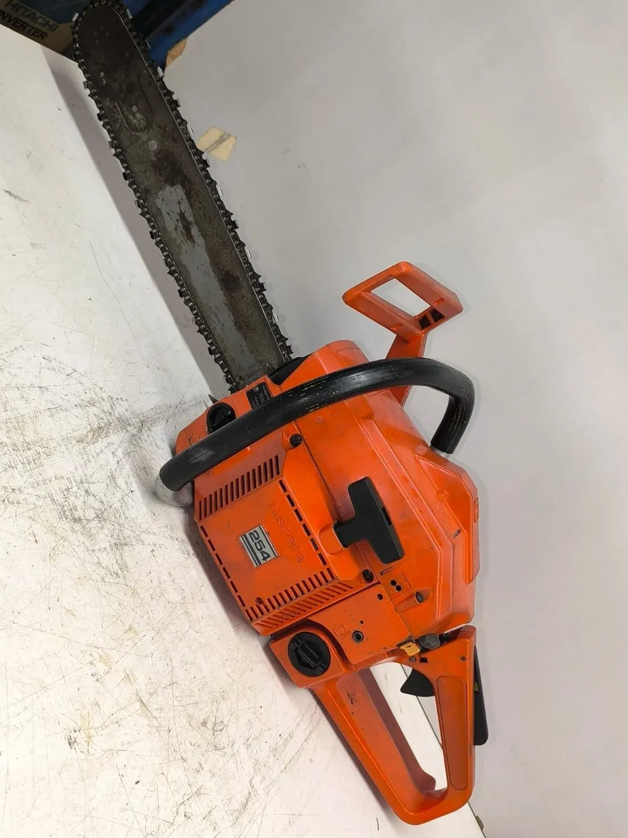HUSQVARNA 254 PETROL CHAINSAW  USED - Image 1