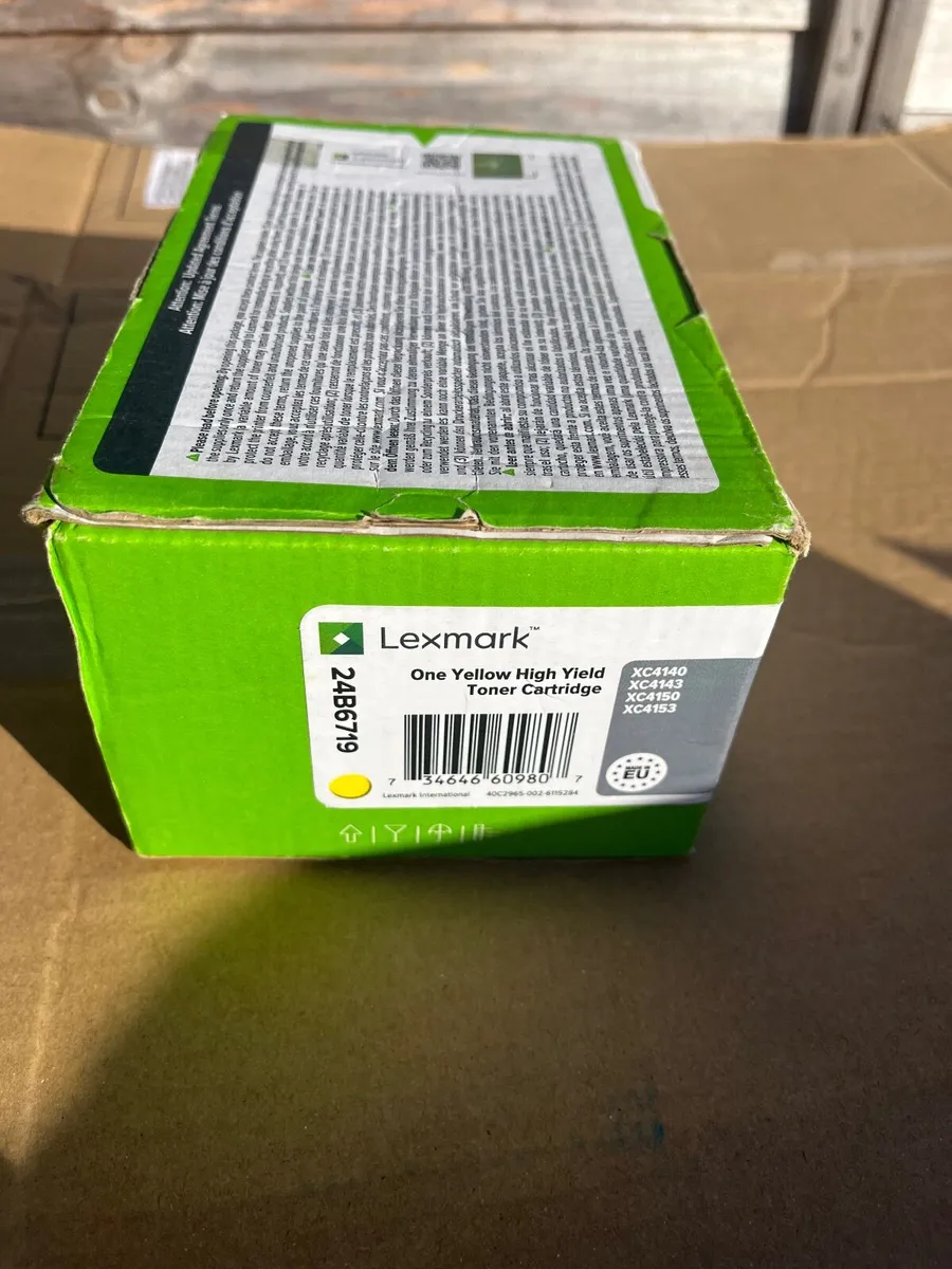 Lexmark XC4140/XC4150 Yellow ink Toner - Image 1