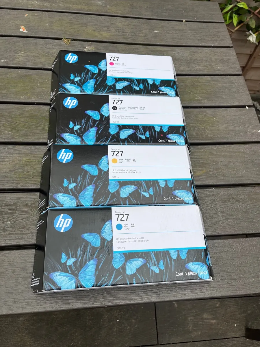 Set of Hp 727 Ink Cartridges - Image 3