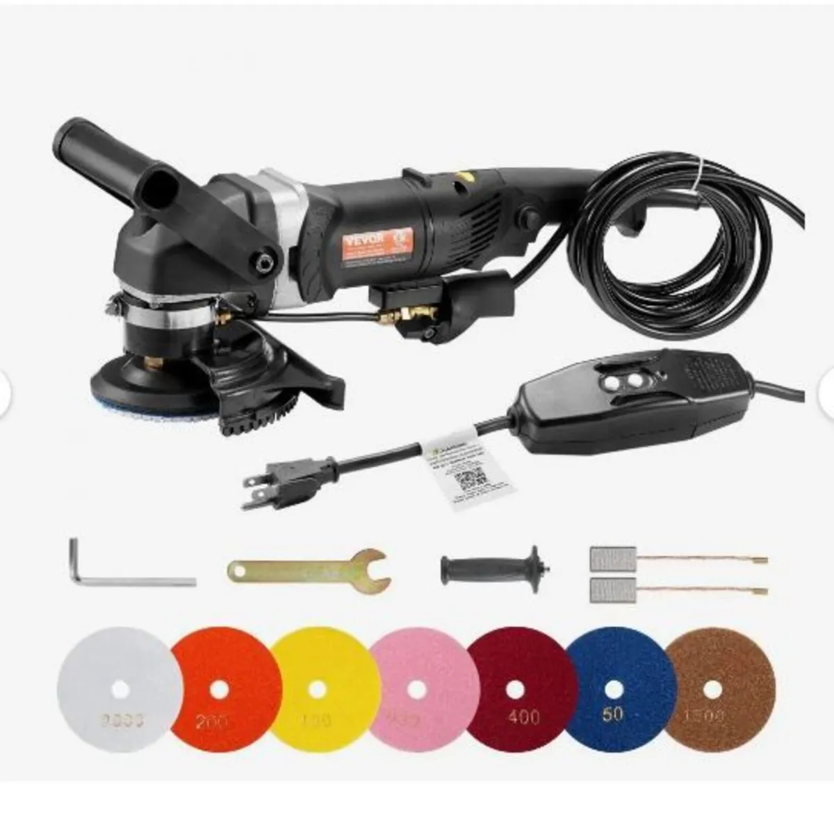Wet Polisher 800W, 4" Concrete Grinder - Image 4