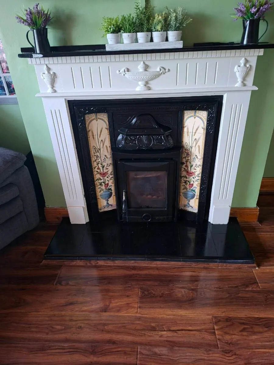 Insert stove Heritage / fire place / marble hert - Image 1