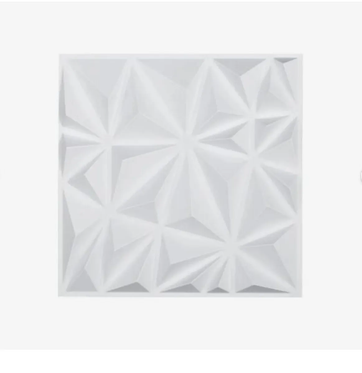3D Wall Panels, 33-Pack 11.81 x 11.81 in PVC - Image 3