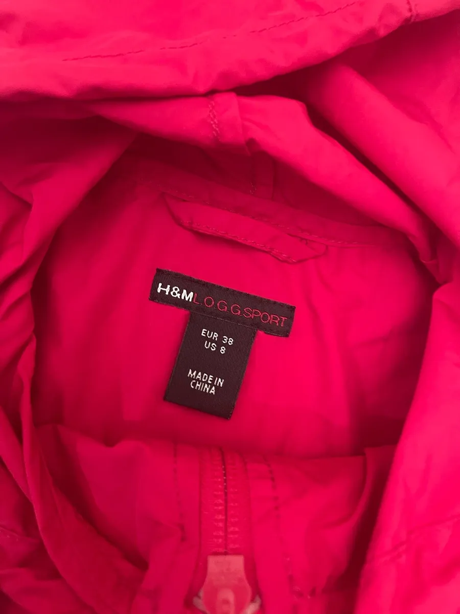 H&M pink jacket - Image 1