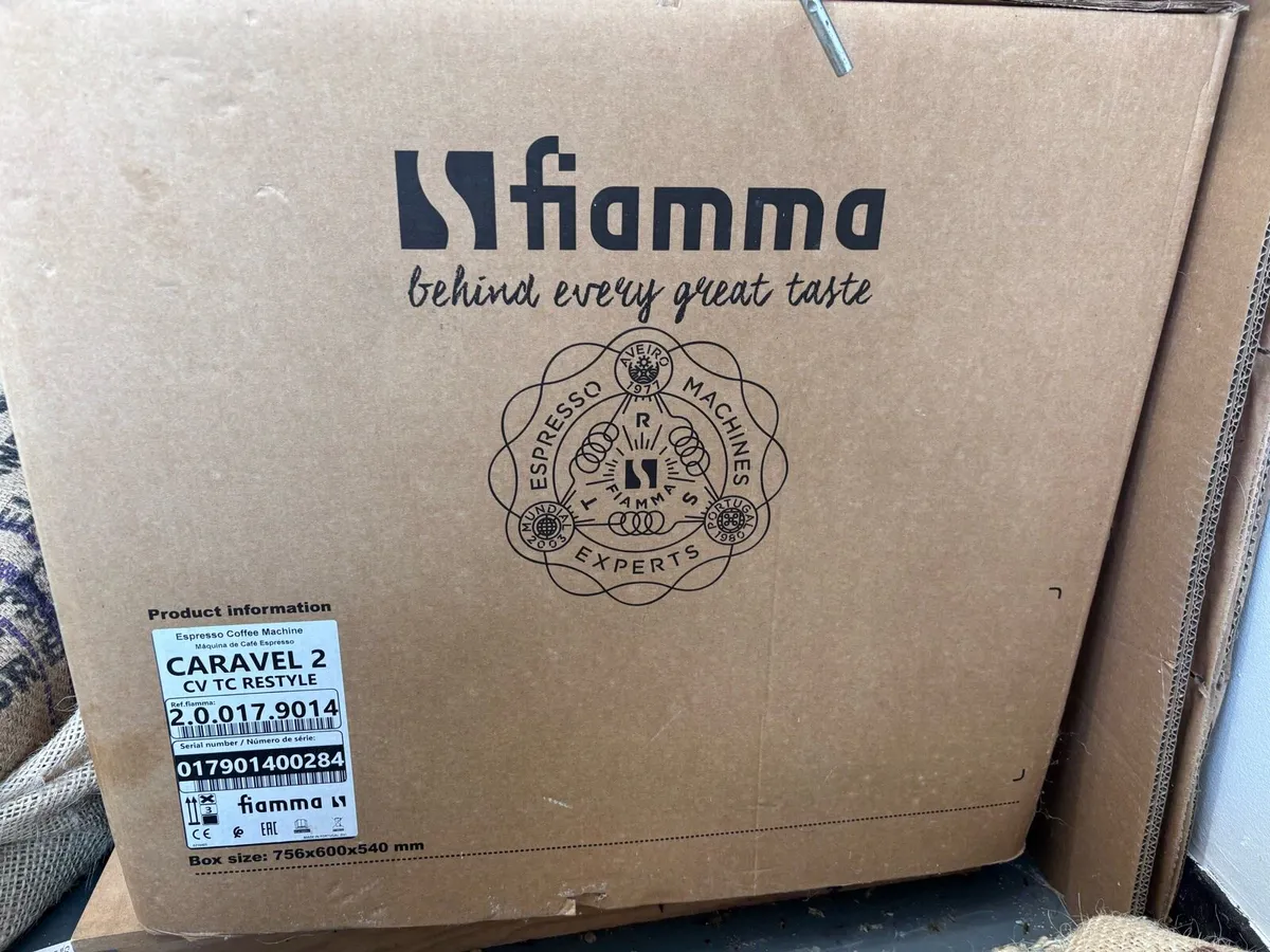 COFFEE MACHINE FIAMMA CARAVEL 2 And GRINDER - Image 4