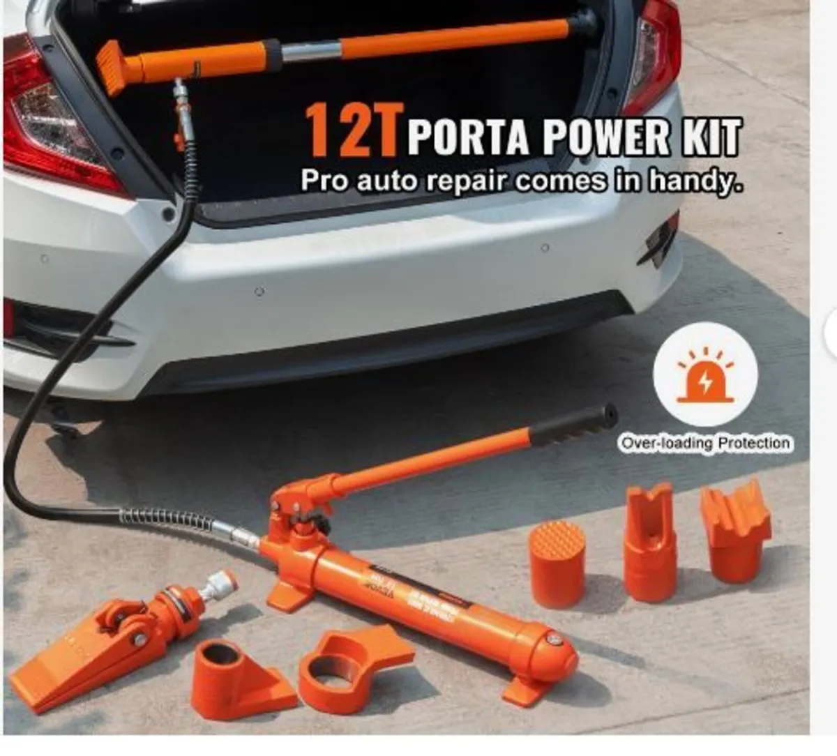 12 Ton Porta Power Kit, Hydraulic Ram - Image 4