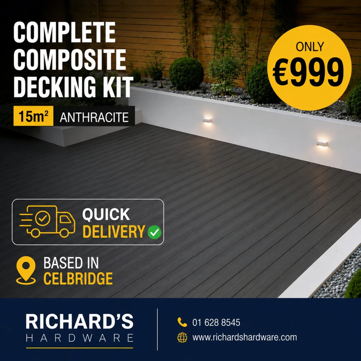 Complete 15m2 Decking Kit